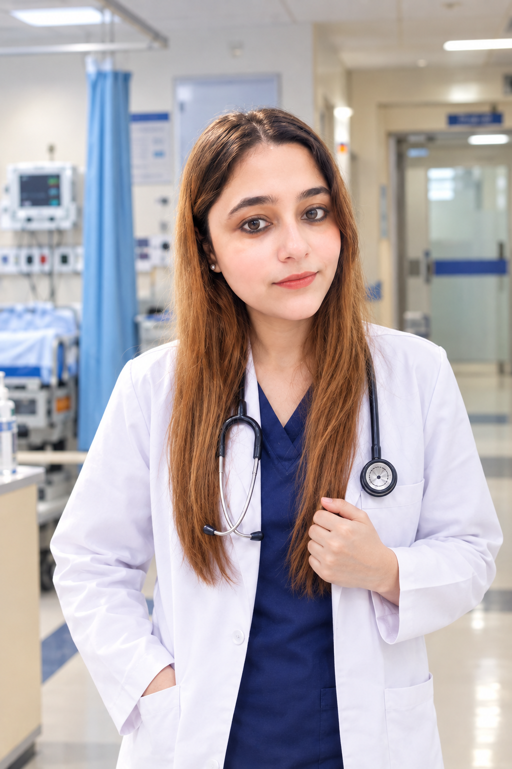 Dr. Sana Siddique providing surgical care